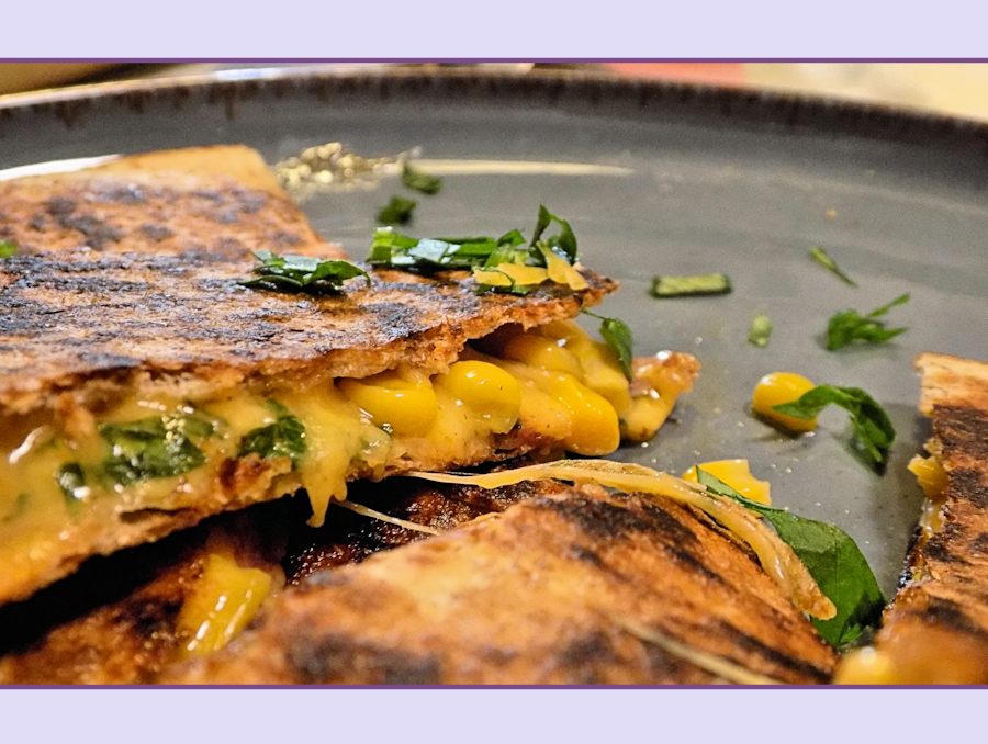 Sizzlin' Sweet and Cheesy Quesadillas